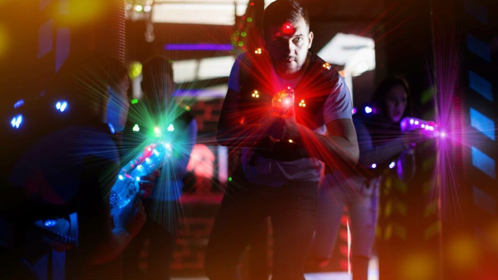 laser battle teambuilding